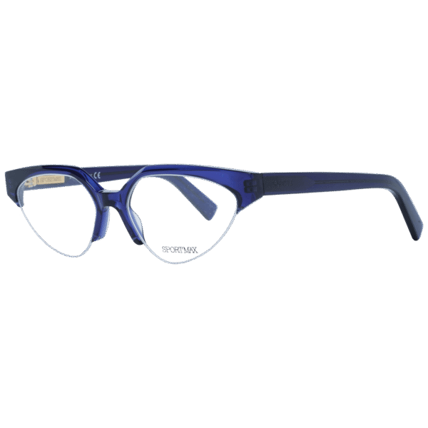 Sportmax )} Brille SM5004 54090 in Blau