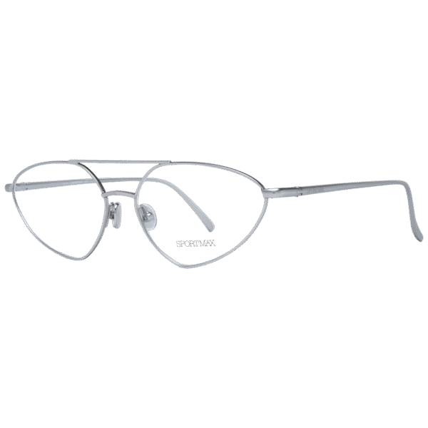 Sportmax Brille SM5006 56032 – 45° Seitenansicht Sportmax )} Brille SM5006 56032 in Silber