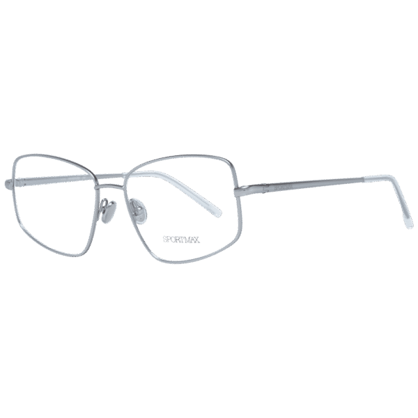 Sportmax Brille SM5008 53017 – 45° Seitenansicht Sportmax )} Brille SM5008 53017 in Silber