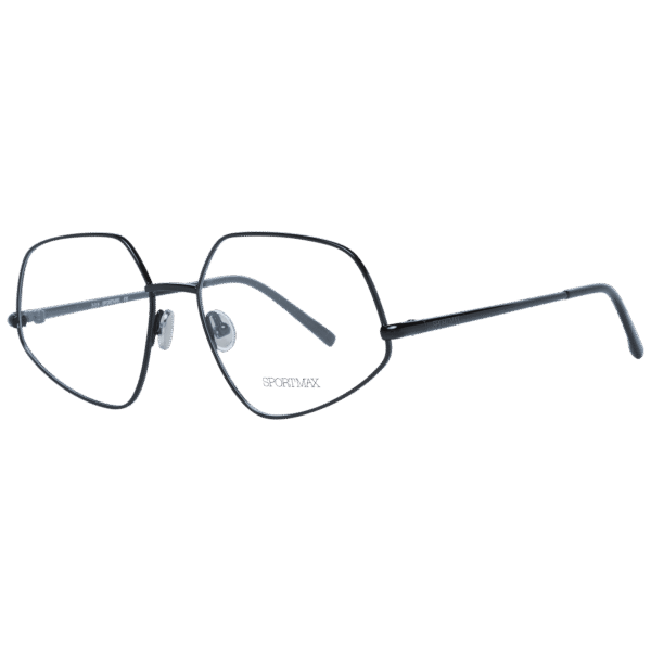 Sportmax Brille SM5010 55001 – 45° Seitenansicht Sportmax )} Brille SM5010 55001 in Schwarz