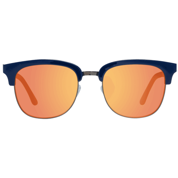 Spy Sonnenbrille 6700000000053 Stout 51 – Frontansicht mit Metall & Kunststoff Rahmen und Orange Gläsern