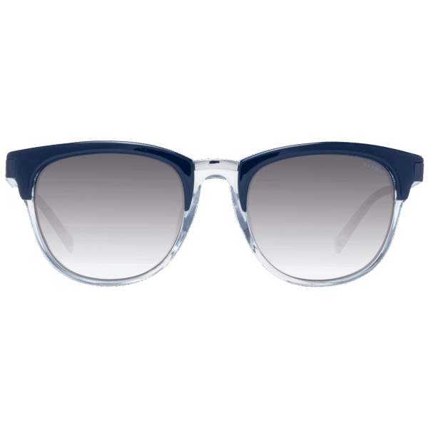 Sting Sonnenbrille SST072 510P57 – Frontansicht mit Kunststoff Rahmen und Grau Gläsern