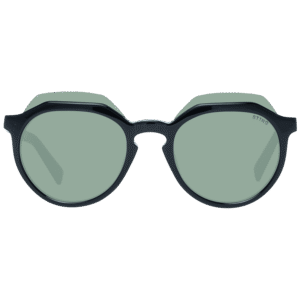 Sting Sonnenbrille SST197 490700 – Frontansicht mit Kunststoff Rahmen und Grün Gläsern