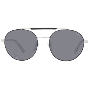 Sting Sonnenbrille SST305 530301 – Frontansicht mit Metall Rahmen und Grau Gläsern