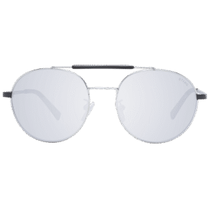 Sting Sonnenbrille SST305 53K07X – Frontansicht mit Metall Rahmen und Grau Gläsern
