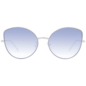 Sting Sonnenbrille SST313 560E66 – Frontansicht mit Metall Rahmen und Lila Gläsern