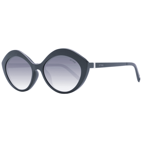 Sting Brille SST378 53U28P – 45° Seitenansicht Sting )} Brille SST378 53U28P in Schwarz
