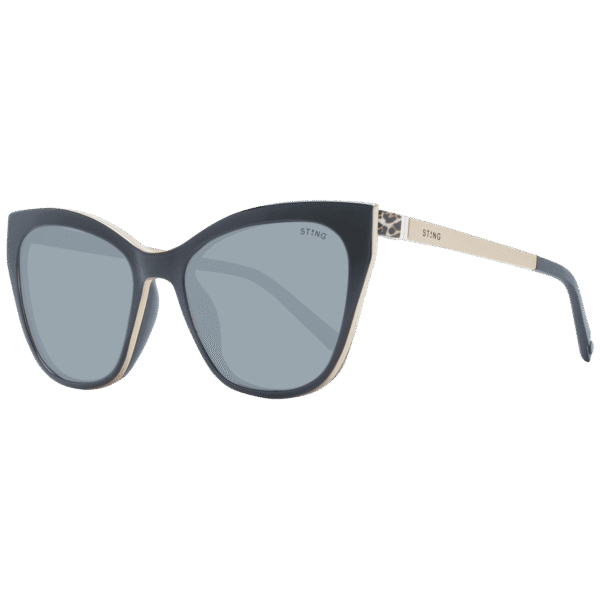 Sting )} Brille SST380 52ALFP in Schwarz