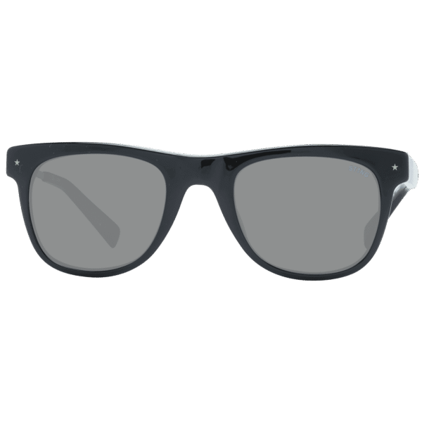 Sting Sonnenbrille SST383 510B29 – Frontansicht mit Azetat & Kunststoff Rahmen und Grau Gläsern