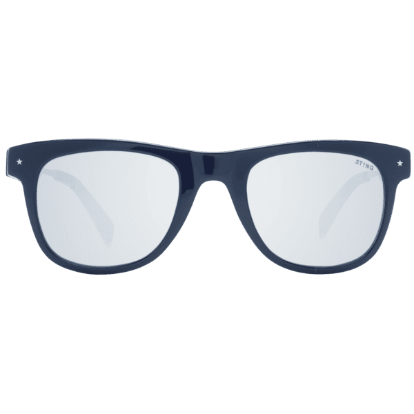 Sting Sonnenbrille SST383 516HEX – Frontansicht mit Azetat & Kunststoff Rahmen und Grau Gläsern
