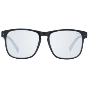 Sting Sonnenbrille SST384 559H9X – Frontansicht mit Azetat & Kunststoff Rahmen und Grau Gläsern