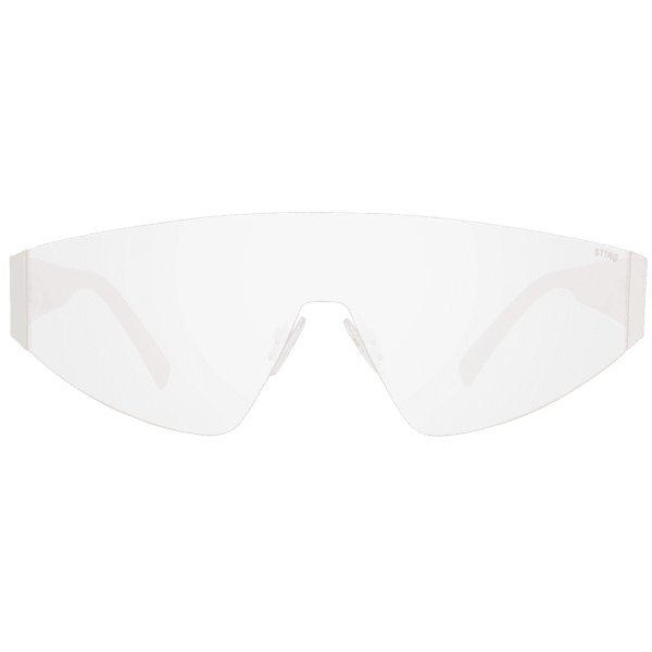Sting Sonnenbrille SST388 99300G – Frontansicht mit Metall Rahmen und Grau Gläsern