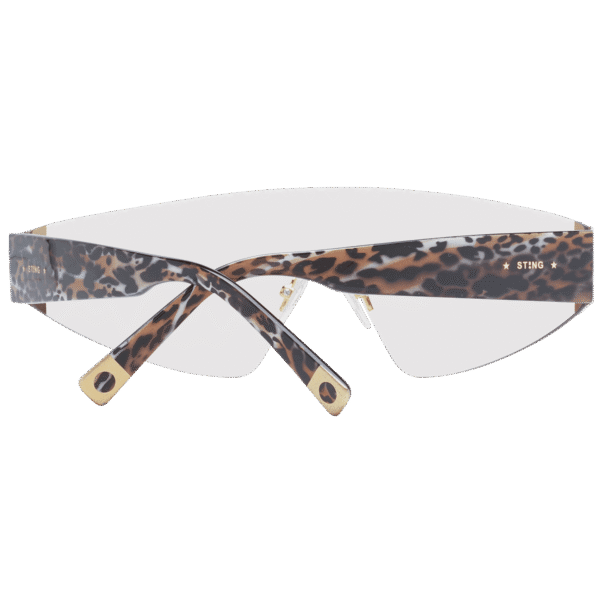 Rückansicht der Sting Sonnenbrille SST388 99300G – Metall Rahmen