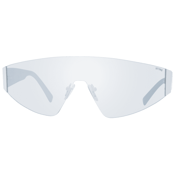 Sting Sonnenbrille SST388 99579X – Frontansicht mit Metall Rahmen und Grau Gläsern