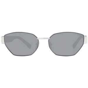 Sting Sonnenbrille SST442 580301 – Frontansicht mit Metall Rahmen und Grau Gläsern
