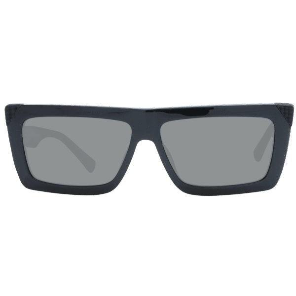 Sting Sonnenbrille SST494 580700 – Frontansicht mit Azetat & Kunststoff Rahmen und Grau Gläsern