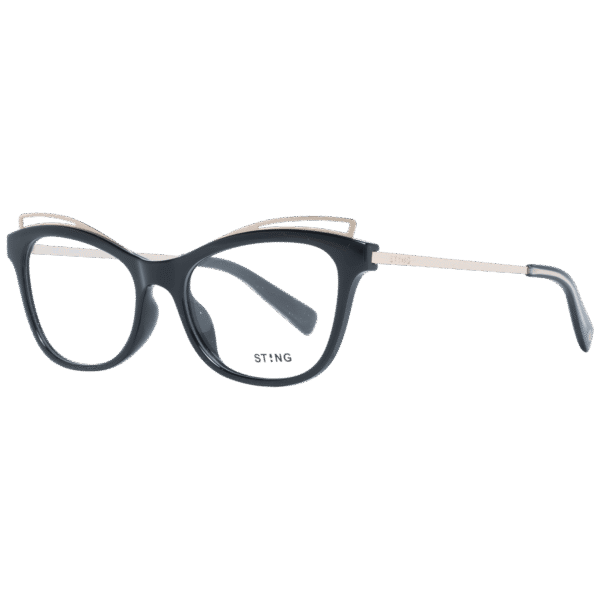 Sting Brille VST232W 52Z42Y – 45° Seitenansicht Sting )} Brille VST232W 52Z42Y in Schwarz