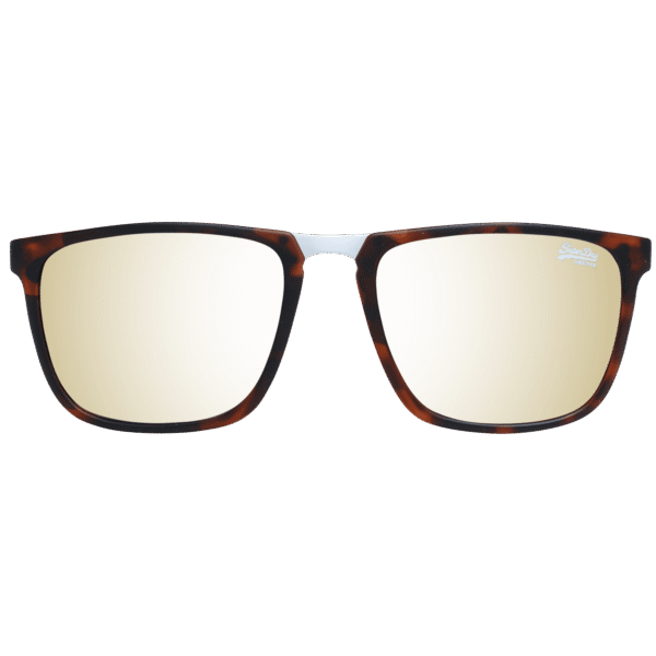 Superdry Sonnenbrille SDS Aftershock 54102 – Frontansicht mit Polycarbonat Rahmen und Grau Gläsern