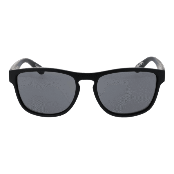 Superdry Sonnenbrille SDS-ROCKSTAR 54104A – Frontansicht mit Polycarbonat Rahmen und Grau Gläsern