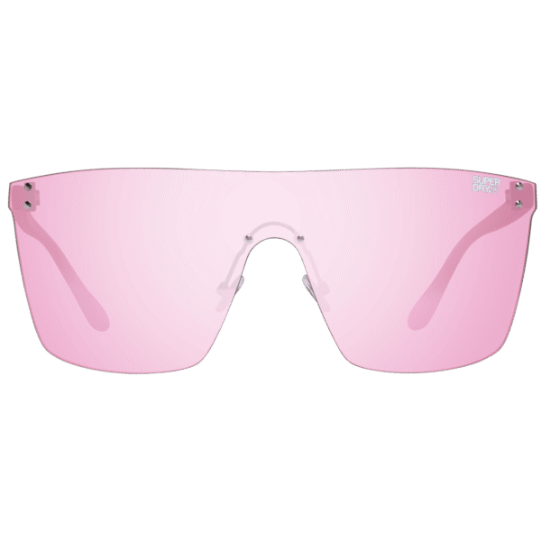 Superdry Sonnenbrille SDS Supersynth 14172 – Frontansicht mit Polycarbonat Rahmen und Braun Gläsern