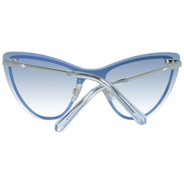 Rückansicht der Swarovski Sonnenbrille SK0200 0084W – Metall Rahmen