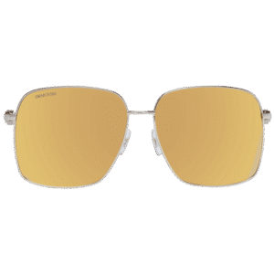 Swarovski Sonnenbrille SK0379-H 5932G – Frontansicht mit Metall Rahmen und Braun Gläsern