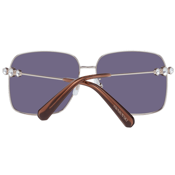 Rückansicht der Swarovski Sonnenbrille SK0379-H 5932G – Metall Rahmen