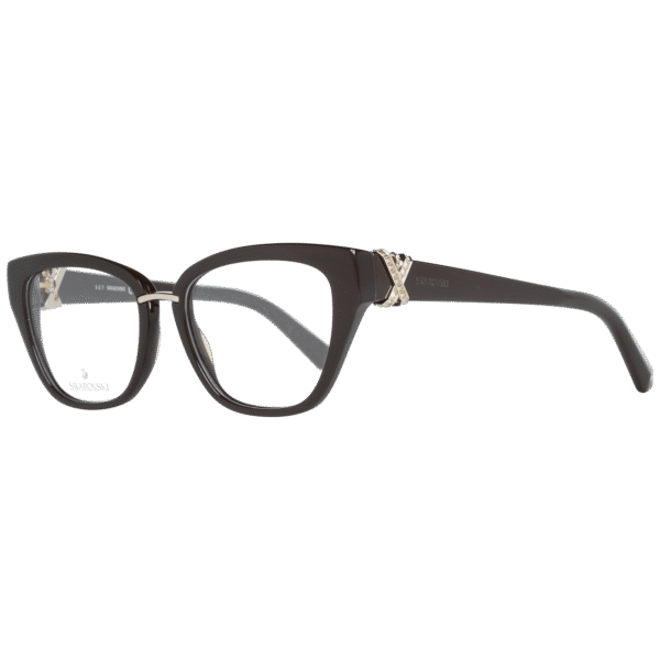 Swarovski Brille SK5251 50052 – 45° Seitenansicht Swarovski )} Brille SK5251 50052 in Braun