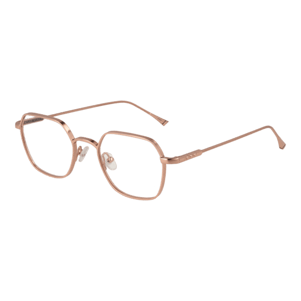 Taylor Morris )} Brille TM02 48C4 in Rosé Gold