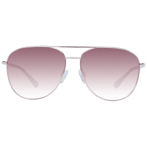 Ted Baker Sonnenbrille TB1524 59400 – Frontansicht mit Metall Rahmen und Braun Gläsern