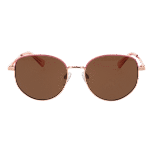 Ted Baker Sonnenbrille TB1678 53401 – Frontansicht mit Metall Rahmen und Braun Gläsern