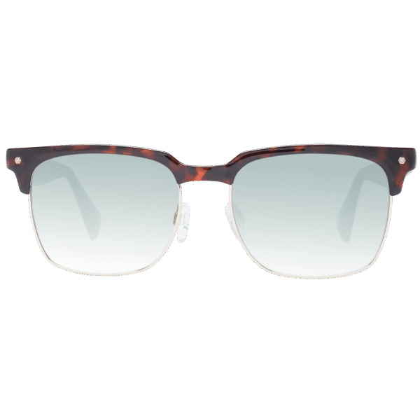 Ted Baker Sonnenbrille TB1681 54133 – Frontansicht mit Azetat & Metall Rahmen und Grün Gläsern