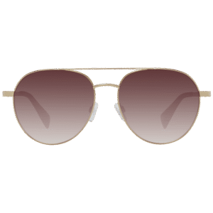 Ted Baker Sonnenbrille TB1682 57407 – Frontansicht mit Metall Rahmen und Braun Gläsern