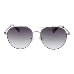 Ted Baker Sonnenbrille TB1682 57910 – Frontansicht mit Metall Rahmen und Grau Gläsern