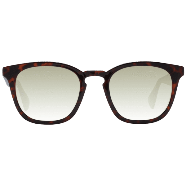 Ted Baker Sonnenbrille TB1683 50110 – Frontansicht mit Azetat Rahmen und Grün Gläsern