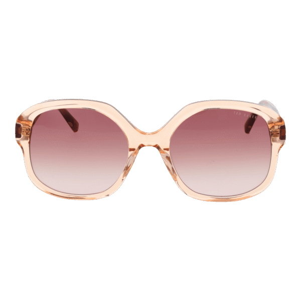 Ted Baker Sonnenbrille TB1685 55271 – Frontansicht mit Azetat Rahmen und Braun Gläsern