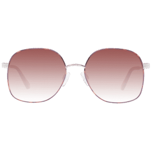 Ted Baker Sonnenbrille TB1687 55467 – Frontansicht mit Metall Rahmen und Braun Gläsern