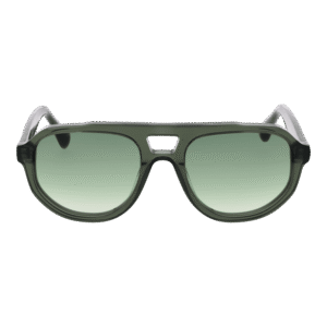 Ted Baker Sonnenbrille TB1692 53590 – Frontansicht mit Azetat Rahmen und Grün Gläsern