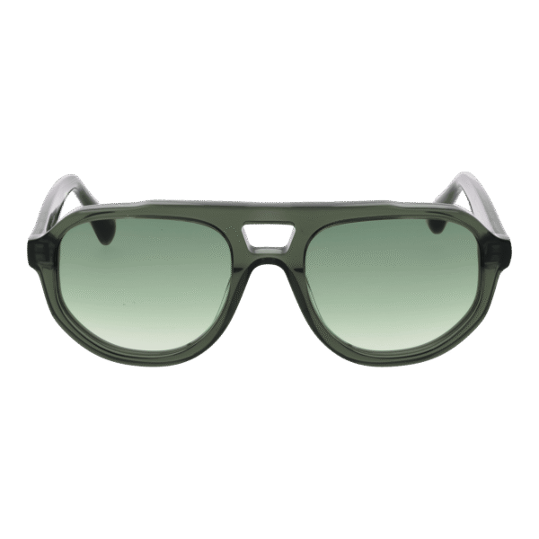 Ted Baker Sonnenbrille TB1692 53590 – Frontansicht mit Azetat Rahmen und Grün Gläsern