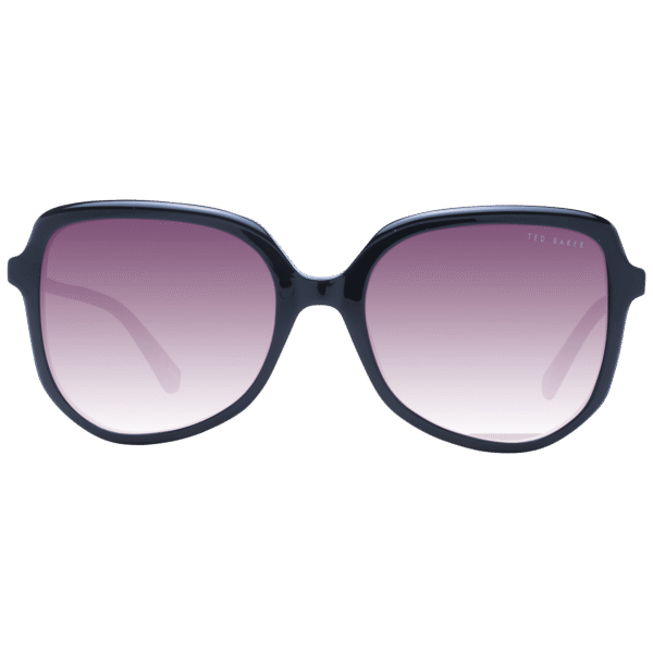 Ted Baker Sonnenbrille TB1717 54001 – Frontansicht mit Azetat Rahmen und Pink Gläsern