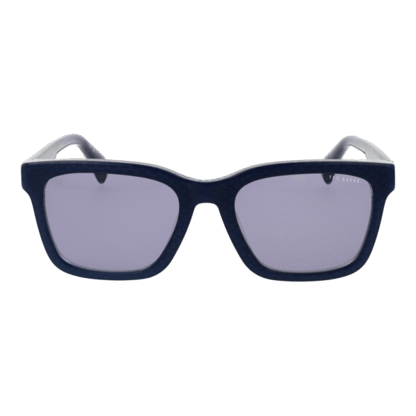 Ted Baker Sonnenbrille TB1722 55691 – Frontansicht mit Azetat Rahmen und Blau Gläsern