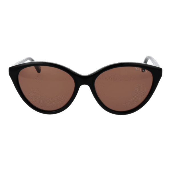 Ted Baker Sonnenbrille TB1735 56001 – Frontansicht mit Azetat Rahmen und Braun Gläsern