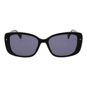 Ted Baker Sonnenbrille TB1740 56001 – Frontansicht mit Azetat Rahmen und Grau Gläsern