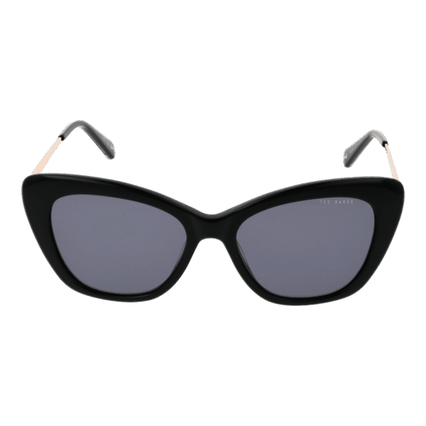 Ted Baker Sonnenbrille TB1742 53001 – Frontansicht mit Azetat Rahmen und Grau Gläsern