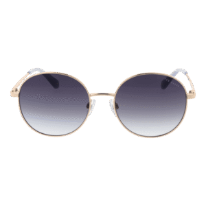 Ted Baker Sonnenbrille TB1744 54421 – Frontansicht mit Azetat Rahmen und Grau Gläsern