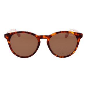 Ted Baker Sonnenbrille TB1746 51100 – Frontansicht mit Azetat Rahmen und Braun Gläsern