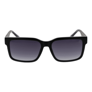 Timberland Sonnenbrille TB00012 5401B – Frontansicht mit Edelstahl Rahmen und Grau Gläsern