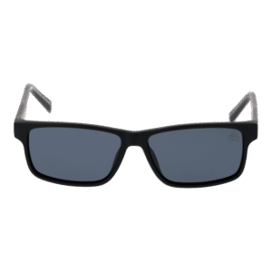 Timberland Sonnenbrille TB00015 5302D – Frontansicht mit Edelstahl Rahmen und Grau Gläsern