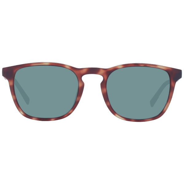 Timberland Sonnenbrille TB9265 5352R – Frontansicht mit Kunststoff Rahmen und Grün Gläsern