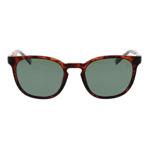 Timberland Sonnenbrille TB9274 5352H – Frontansicht mit Edelstahl Rahmen und Braun Gläsern